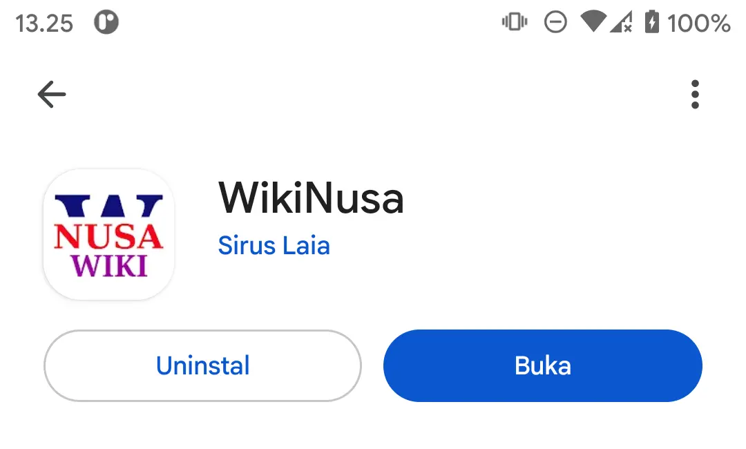 WikiNusa telah terinstal